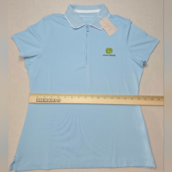 NWT Peter Millar John Deere Quarter Zip Size Small - Picture 5 of 7